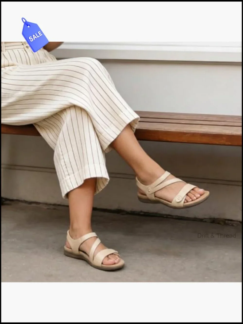 Women's Arch Support Orthotic Sandals with Adjustable Straps for Walking